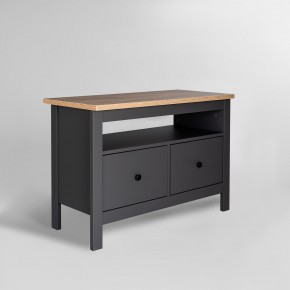 2.08.03.080.15 САГА тумба 2 ящика серая/ясень RU в Нягани - nyagan.ok-mebel.com | фото