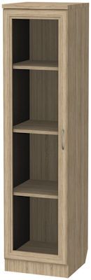 Шкаф для книг узкий арт. 212 в Нягани - nyagan.ok-mebel.com | фото 4