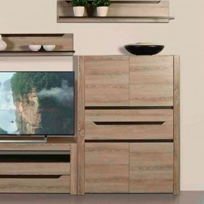 АФИНА А16а Шкаф МЦН Ясень Таормина в Нягани - nyagan.ok-mebel.com | фото 3