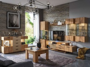 АЛТЕЯ Шкаф (Дуб крафт) в Нягани - nyagan.ok-mebel.com | фото 2