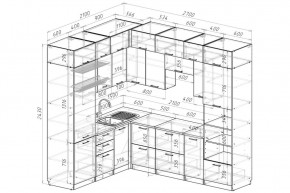 АНТИКА Кухонный гарнитур Гранд Прайм (2100*2700 мм) в Нягани - nyagan.ok-mebel.com | фото 2