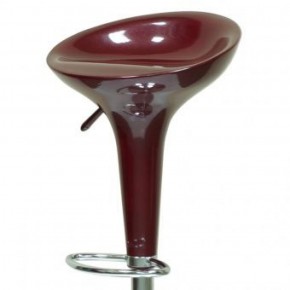 Барный стул Barneo N-100 Bomba вишневый глянец (бургундия) в Нягани - nyagan.ok-mebel.com | фото 2