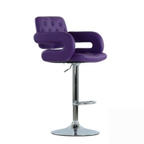 Барный стул Barneo N-135 Gregor фиолетовая в Нягани - nyagan.ok-mebel.com | фото