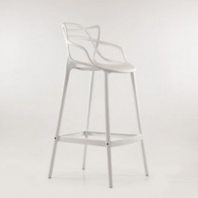 Барный стул Barneo N-235 Masters, белый, design Phillip Stark в Нягани - nyagan.ok-mebel.com | фото 5