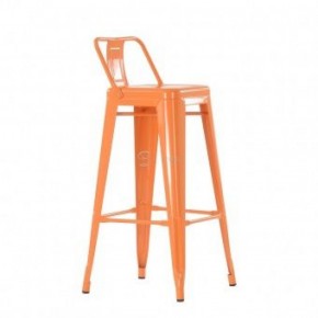 Барный стул Barneo N-242 Tolix Style 2003 Оранжевый в Нягани - nyagan.ok-mebel.com | фото
