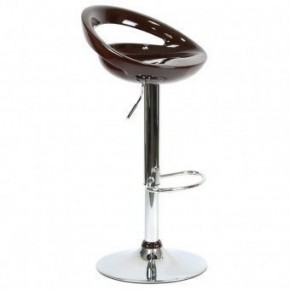 Барный стул Barneo N-6 Disco темно-коричневый глянец в Нягани - nyagan.ok-mebel.com | фото 1