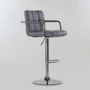 Барный стул Barneo N-69 Kruger Arm Серый в Нягани - nyagan.ok-mebel.com | фото 4