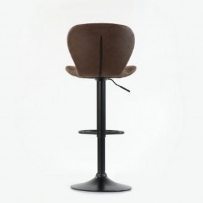 Барный стул Barneo N-86 Time / Black / VPU Brown Vintage коричневый винтаж PK970-18 в Нягани - nyagan.ok-mebel.com | фото 2
