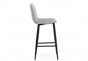 Барный стул Дани светло-серый 52 / черный в Нягани - nyagan.ok-mebel.com | фото 4