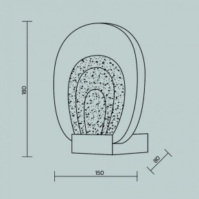 Бра Maytoni Biology MOD367WL-L3BSK в Нягани - nyagan.ok-mebel.com | фото 4