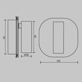 Бра Maytoni Ego C175WL-9W-2.7-4K-B в Нягани - nyagan.ok-mebel.com | фото 4