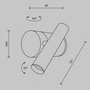 Бра Maytoni Utility MOD433WL-L3BS3K1 в Нягани - nyagan.ok-mebel.com | фото 5
