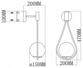Бра Moderli Barocco V11574-1W в Нягани - nyagan.ok-mebel.com | фото 8