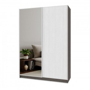 БРАУН Б682 Шкаф-купе (анкор темный/анкор светлый) в Нягани - nyagan.ok-mebel.com | фото