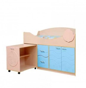Набор мебели для детской Юниор -12.2 (700*1860) МДФ матовый в Нягани - nyagan.ok-mebel.com | фото 4