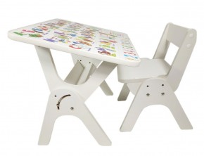 Детский растущий стол-парта и стул Я САМ "Умка" (Алфавит) в Нягани - nyagan.ok-mebel.com | фото 3