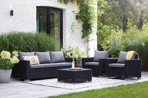 Диван Калифорния 3-х местный (California 3 Sofa), графит в Нягани - nyagan.ok-mebel.com | фото 3