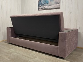 Диван Престиж-15 (НПБ+МДФ) велюр Sensey Elderberry в Нягани - nyagan.ok-mebel.com | фото 5