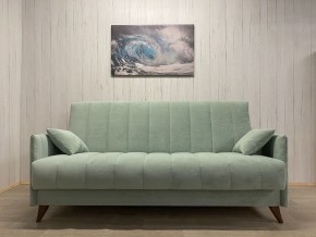 Диван Престиж-3 (НПБ) велюр Sensey mist green в Нягани - nyagan.ok-mebel.com | фото