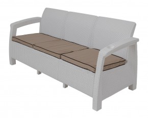 Диван Yalta Premium Sofa 3 Set (Ялта) белый (+подушки под спину) в Нягани - nyagan.ok-mebel.com | фото 1