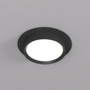 DK2090-BK Встраиваемый светильник FLAT, IP 20, до 15 Вт, GX53, LED, черный, алюминий в Нягани - nyagan.ok-mebel.com | фото