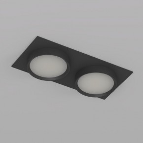 DK2092-BK Встраиваемый светильник FLAT, IP 20, до 15 Вт, GX53, LED, черный, алюминий в Нягани - nyagan.ok-mebel.com | фото 5