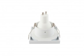 DK3014-WH Встраиваемый светильник влагозащ., IP 44, 50 Вт, GU10, белый, алюминий в Нягани - nyagan.ok-mebel.com | фото 5