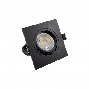 DK3021-BK Встраиваемый светильник, IP 20, 10 Вт, GU5.3, LED, черный, пластик в Нягани - nyagan.ok-mebel.com | фото 2