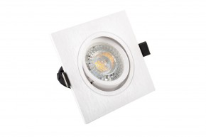 DK3021-WH Встраиваемый светильник, IP 20, 10 Вт, GU5.3, LED, белый, пластик в Нягани - nyagan.ok-mebel.com | фото