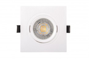 DK3021-WH Встраиваемый светильник, IP 20, 10 Вт, GU5.3, LED, белый, пластик в Нягани - nyagan.ok-mebel.com | фото 2