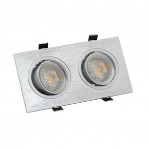 DK3022-CM Встраиваемый светильник, IP 20, 10 Вт, GU5.3, LED, серый, пластик в Нягани - nyagan.ok-mebel.com | фото 2