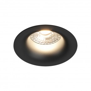 DK3024-BK Встраиваемый светильник, IP 20, 10 Вт, GU5.3, LED, черный, пластик в Нягани - nyagan.ok-mebel.com | фото