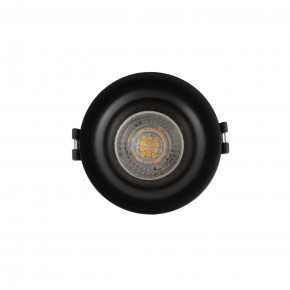 DK3024-BK Встраиваемый светильник, IP 20, 10 Вт, GU5.3, LED, черный, пластик в Нягани - nyagan.ok-mebel.com | фото 2