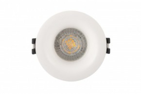 DK3024-WH Встраиваемый светильник, IP 20, 10 Вт, GU5.3, LED, белый, пластик в Нягани - nyagan.ok-mebel.com | фото 2