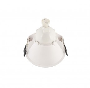 DK3026-WB Встраиваемый светильник, IP 20, 10 Вт, GU5.3, LED, белый/черный, пластик в Нягани - nyagan.ok-mebel.com | фото 4