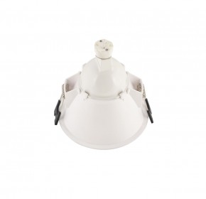 DK3026-WG Встраиваемый светильник, IP 20, 10 Вт, GU5.3, LED, белый/золотой, пластик в Нягани - nyagan.ok-mebel.com | фото 3
