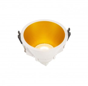 DK3026-WG Встраиваемый светильник, IP 20, 10 Вт, GU5.3, LED, белый/золотой, пластик в Нягани - nyagan.ok-mebel.com | фото 4