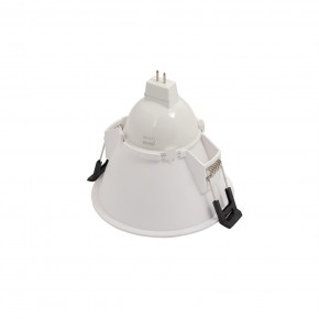 DK3026-WH Встраиваемый светильник, IP 20, 10 Вт, GU5.3, LED, белый, пластик в Нягани - nyagan.ok-mebel.com | фото 3