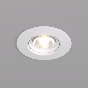 DK3028-WH Встраиваемый светильник, IP 20, 10 Вт, GU5.3, LED, белый, пластик в Нягани - nyagan.ok-mebel.com | фото