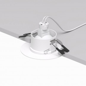 DK3028-WH Встраиваемый светильник, IP 20, 10 Вт, GU5.3, LED, белый, пластик в Нягани - nyagan.ok-mebel.com | фото 3