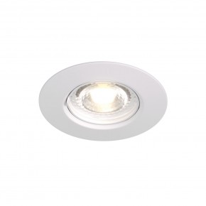 DK3028-WH Встраиваемый светильник, IP 20, 10 Вт, GU5.3, LED, белый, пластик в Нягани - nyagan.ok-mebel.com | фото 5