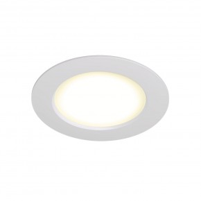 DK3046-WH Встраиваемый светильник, IP 20, 5Вт, LED, белый, пластик в Нягани - nyagan.ok-mebel.com | фото 3