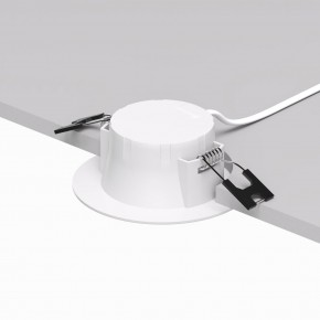 DK3046-WH Встраиваемый светильник, IP 20, 5Вт, LED, белый, пластик в Нягани - nyagan.ok-mebel.com | фото 4