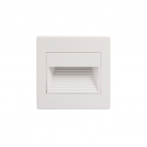 DK3050-WH Светильник встраиваемый в стену, IP 20, LED 3000, 1 Вт, белый, пластик в Нягани - nyagan.ok-mebel.com | фото 3