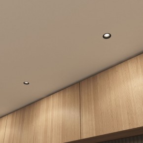 DK3055-BK Встраиваемый светильник, IP 20, 10 Вт, GU5.3, LED, черный, пластик в Нягани - nyagan.ok-mebel.com | фото 4