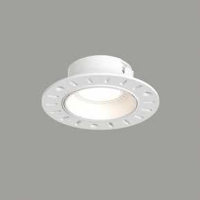 DK3055-WH Встраиваемый светильник, IP 20, 10 Вт, GU5.3, LED, белый, пластик в Нягани - nyagan.ok-mebel.com | фото