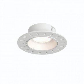 DK3055-WH Встраиваемый светильник, IP 20, 10 Вт, GU5.3, LED, белый, пластик в Нягани - nyagan.ok-mebel.com | фото 4