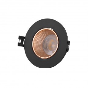 DK3061-BBR Встраиваемый светильник, IP 20, 10 Вт, GU5.3, LED, черный/бронзовый, пластик в Нягани - nyagan.ok-mebel.com | фото