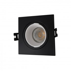 DK3071-BK+WH Встраиваемый светильник, IP 20, 10 Вт, GU5.3, LED, черный/белый, пластик в Нягани - nyagan.ok-mebel.com | фото