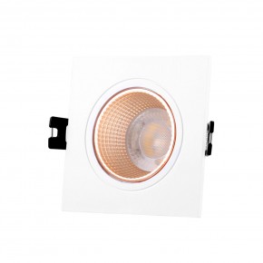 DK3071-WBR Встраиваемый светильник, IP 20, 10 Вт, GU5.3, LED, белый/бронзовый, пластик в Нягани - nyagan.ok-mebel.com | фото